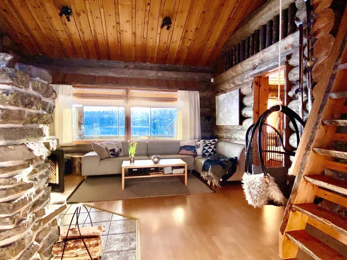 רוקה Villa Saarua By The Slopes Ski In, Family & Bike Park, Hike Trails, National Park, Wifi - Lapland Villas מראה חיצוני תמונה