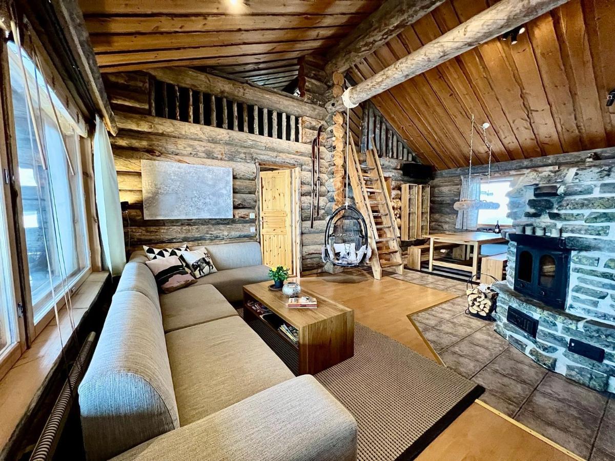 רוקה Villa Saarua By The Slopes Ski In, Family & Bike Park, Hike Trails, National Park, Wifi - Lapland Villas מראה חיצוני תמונה