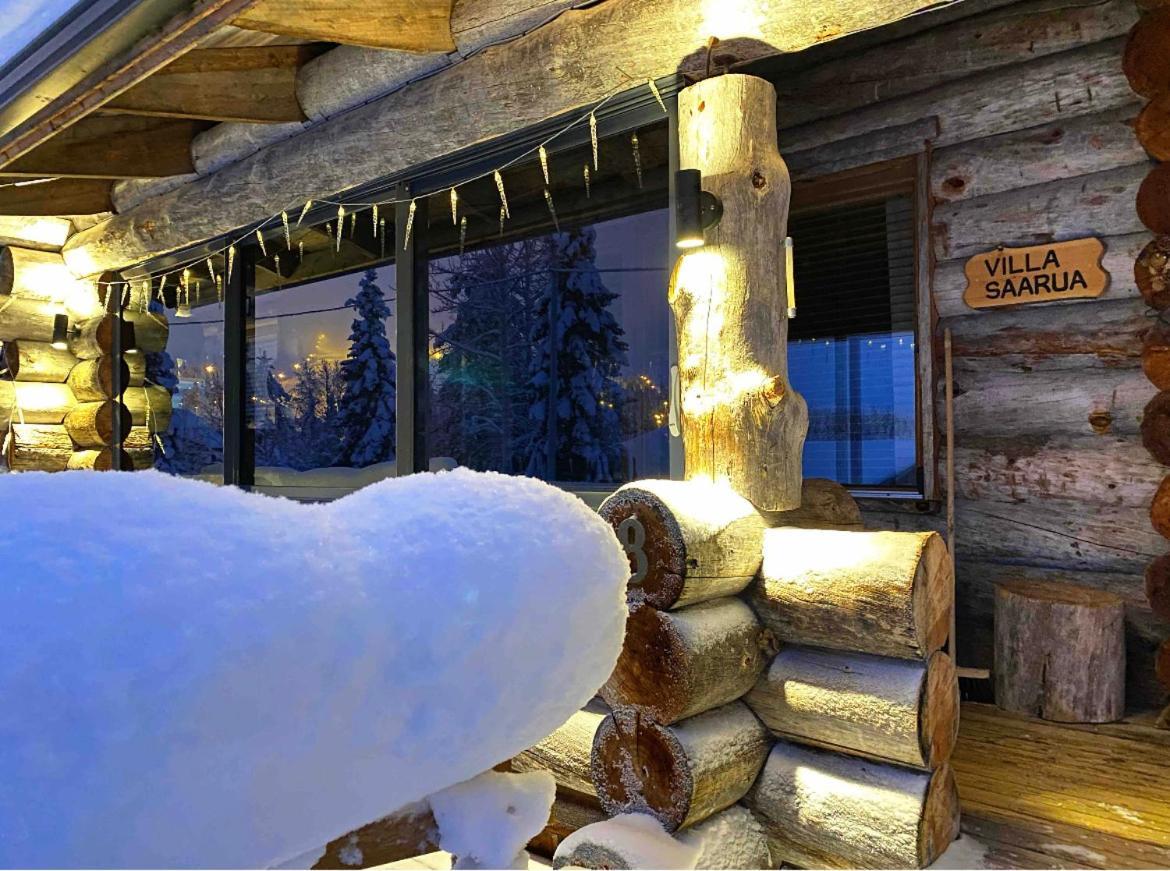רוקה Villa Saarua By The Slopes Ski In, Family & Bike Park, Hike Trails, National Park, Wifi - Lapland Villas מראה חיצוני תמונה