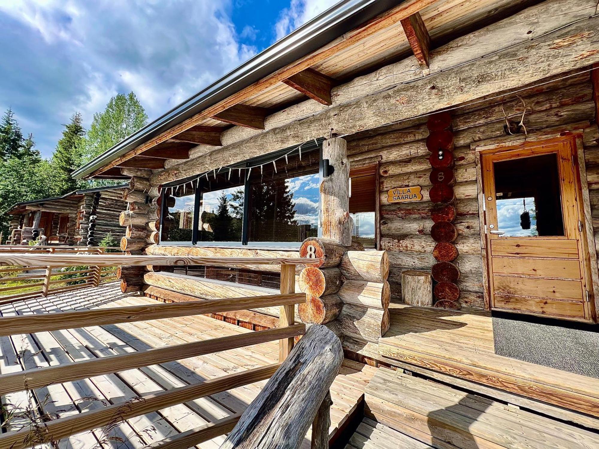 רוקה Villa Saarua By The Slopes Ski In, Family & Bike Park, Hike Trails, National Park, Wifi - Lapland Villas מראה חיצוני תמונה