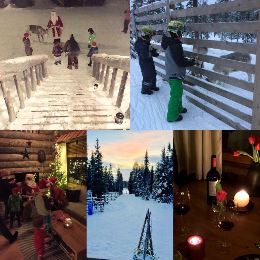 רוקה Villa Saarua By The Slopes Ski In, Family & Bike Park, Hike Trails, National Park, Wifi - Lapland Villas מראה חיצוני תמונה