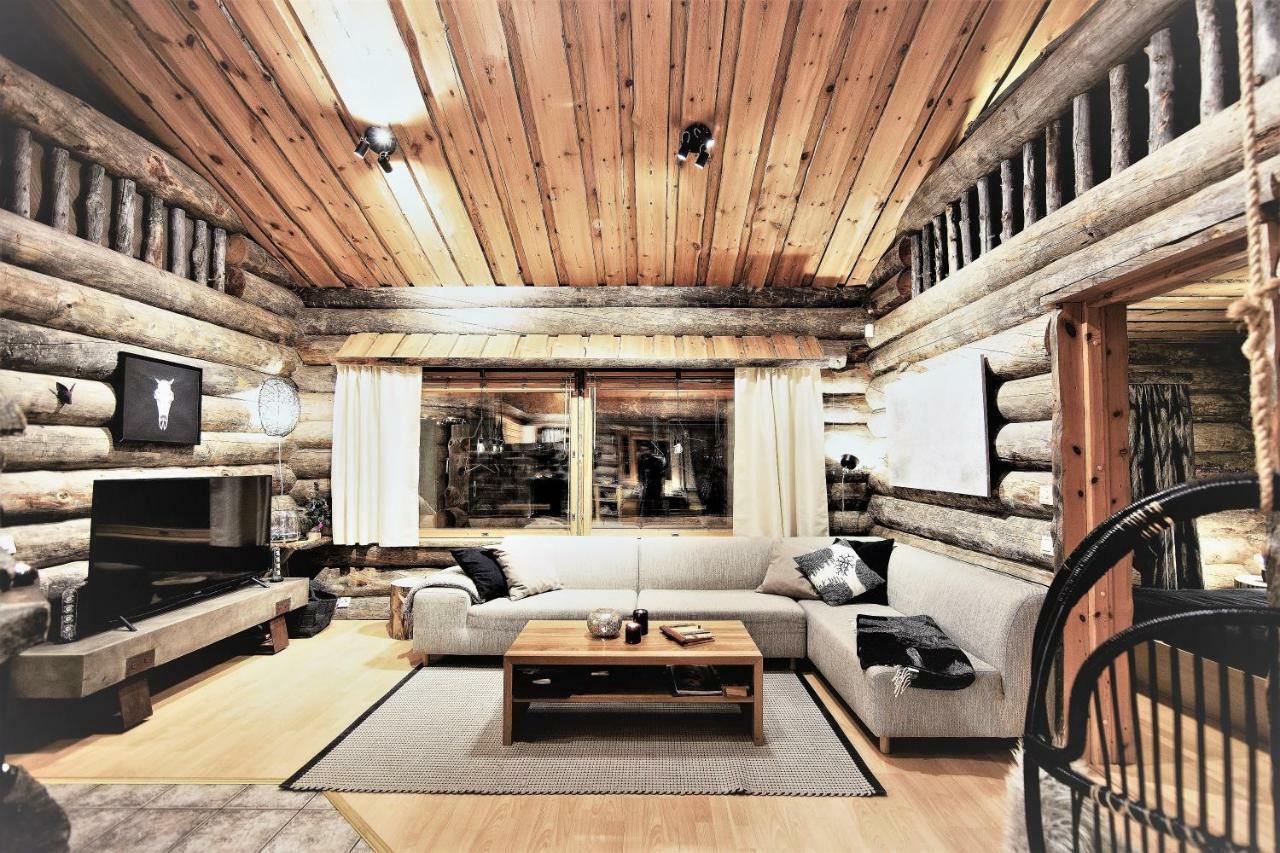 רוקה Villa Saarua By The Slopes Ski In, Family & Bike Park, Hike Trails, National Park, Wifi - Lapland Villas מראה חיצוני תמונה
