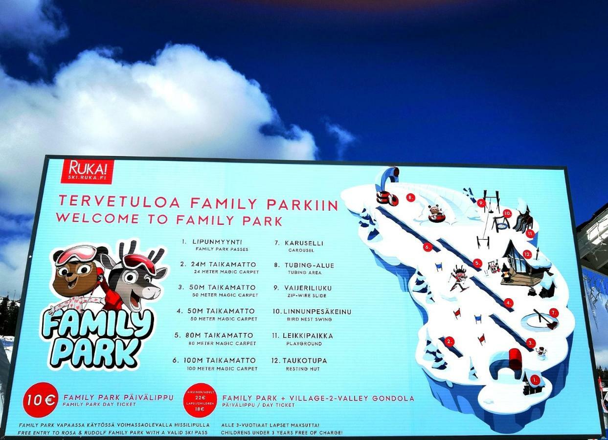 רוקה Villa Saarua By The Slopes Ski In, Family & Bike Park, Hike Trails, National Park, Wifi - Lapland Villas מראה חיצוני תמונה